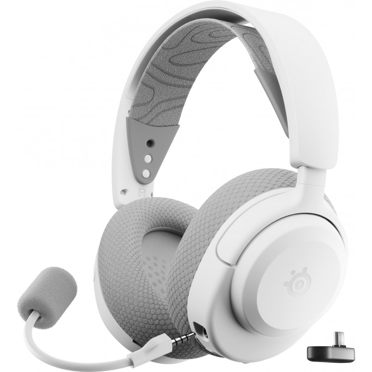 خرید هدست SteelSeries Arctis Nova 3P - بی‌سیم - سفید