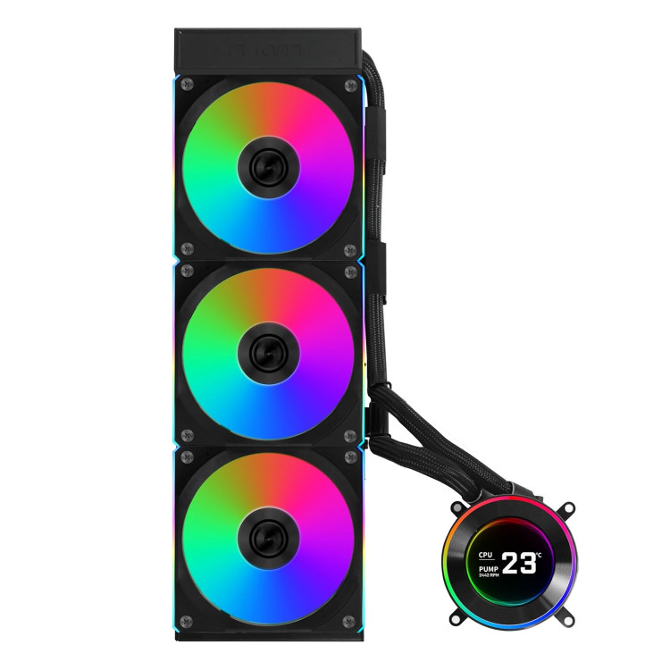 خرید کولر پردازنده Lian Li Hydroshift II LCD-C 360CL - سیاه