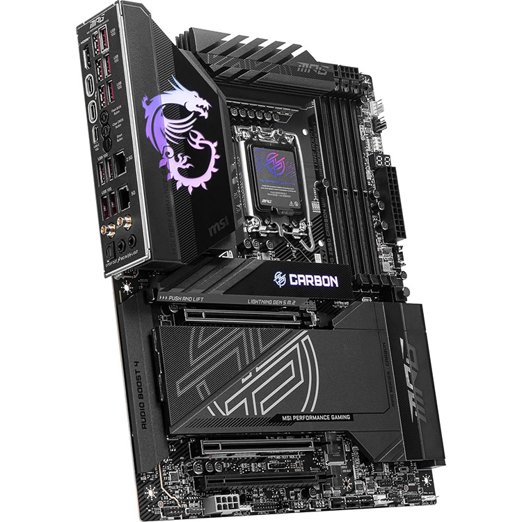 خرید MSI MPG X870E Carbon WIFI ATX Gaming Motherboard - AMD Chipset